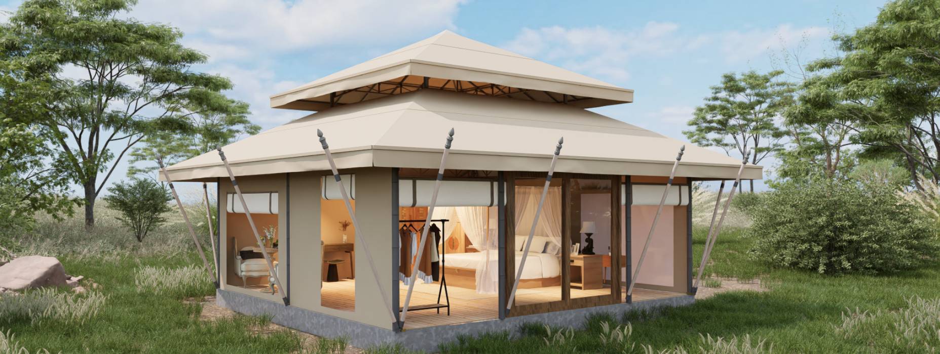 昭苏县户外野奢帐篷